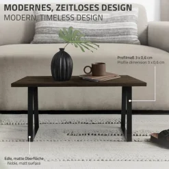 2 Stück Tischbeine Bankkufen B28,5xH40,5 cm Schwarz Tischkufen Trapez-Form Stahl pulverbeschichtet ML-Design-ECD Germany Clearance