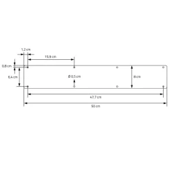 2 Stück Tischbeine B50xH71 cm Tischkufen X-Form Stahl pulverbeschichtet Schwarz ML-Design-ECD Germany Sale