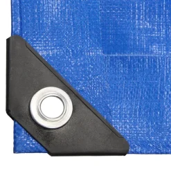 Abdeckplane Gewebeplane mit Ösen 2x3 m 180g/m² in Blau aus PE-ECD Germany Sale