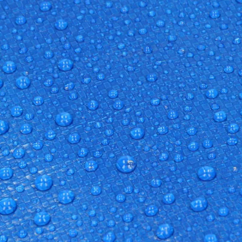 Abdeckplane Gewebeplane mit Ösen 1,5x12 m 180g/m² in Blau aus PE-ECD Germany Online