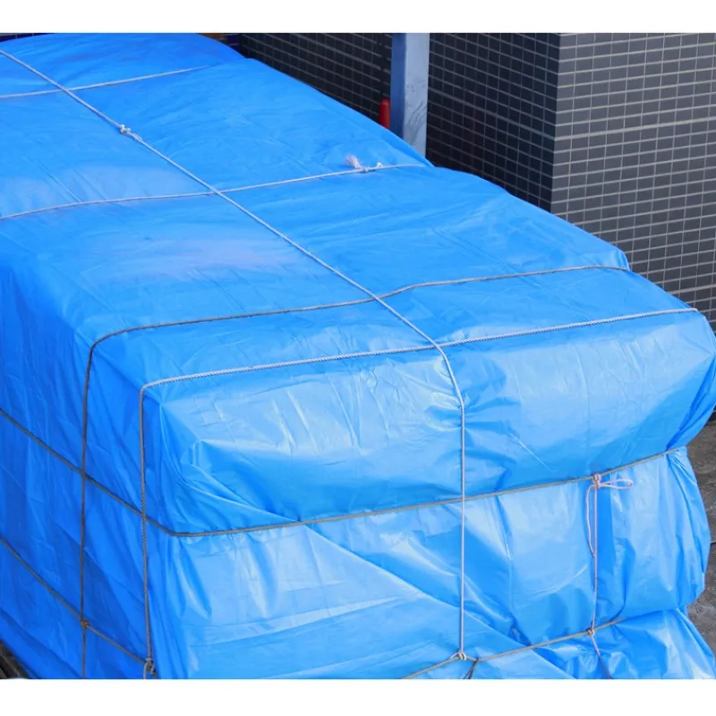 Abdeckplane Gewebeplane mit Ösen 3x4 m 180g/m² in Blau aus PE-ECD Germany Online