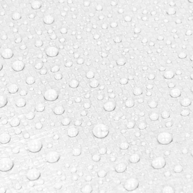 Abdeckplane Gewebeplane mit Ösen 1,5x6 m 180g/m² in Weiß aus PE-ECD Germany Discount