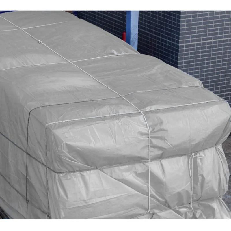 Abdeckplane Gewebeplane mit Ösen 2x3 m 180g/m² in Grau aus PE-ECD Germany Clearance