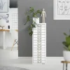 Aktenschrank mit 15 Schubladen 28x38x87 cm Weiß aus Metall ML-Design-ECD Germany Online