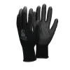 Arbeitshandschuhe 1 Paar mit PU-Beschichtung Schwarz Größe XL-ECD Germany Clearance