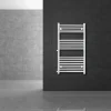 Badheizkörer Sahara Austausch 500x1200 mm Weiß gerade mit Seitenanschluss-ECD Germany Hot