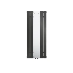 Badheizkörper Flach mit Spiegel 1200x450 mm Anthrazit ML-Design-ECD Germany Hot