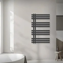 Badheizkörper Iron EM 600x1000 mm Anthrazit-ECD Germany New