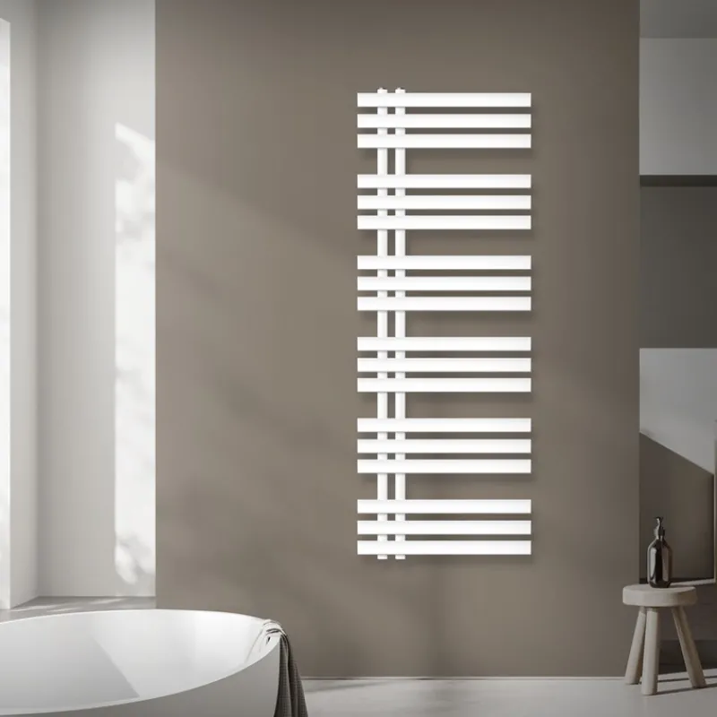 Badheizkörper Iron EM 500x1400 mm Weiß-ECD Germany Outlet