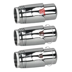 Badheizkörper Mittelanschluss 300x1400 mm Anthrazit gerade mit Boden Anschlussgarnitur LuxeBath-ECD Germany Online