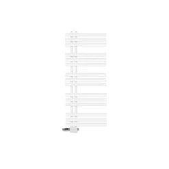 Badheizkörper Mittelanschluss 500x1200 mm Weiß mit Universal Thermostatventil LuxeBath-ECD Germany Online