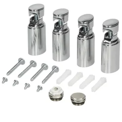 Badheizkörper Sahara 600x1200 mm Chrome gerade mit Seitenanschluss-ECD Germany Outlet