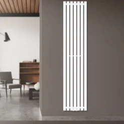 Badheizkörper Stella 370x1800 mm Weiß-ECD Germany