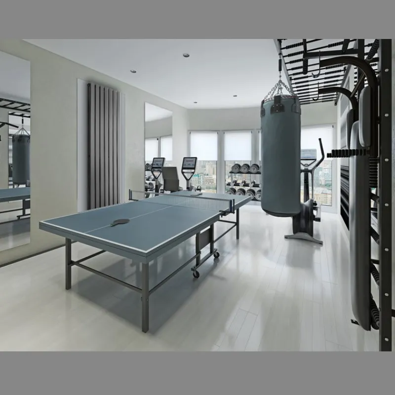 Badheizkörper Stella 370x1400 mm Anthrazit mit Boden Anschlussgarnitur-ECD Germany Online