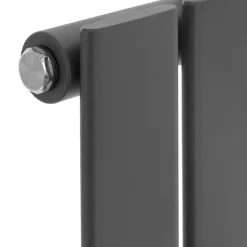 Badheizkörper Stella 370x1600 mm Anthrazit LuxeBath-ECD Germany Best