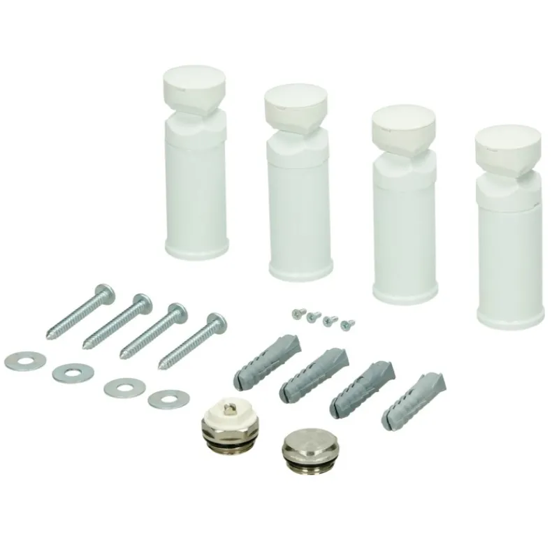 Badheizkörper 600x1800 mm Weiß gerade mit Seitenanschluss LuxeBath-ECD Germany Discount