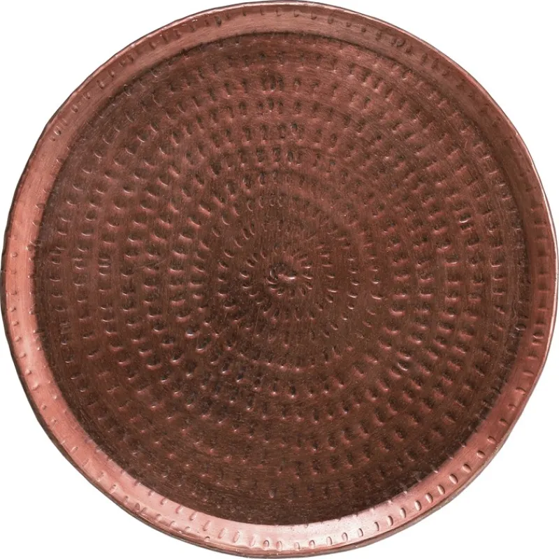 Beistelltisch Ø 40x50 cm Kupfer aus Aluminium WOMO-Design-ECD Germany New