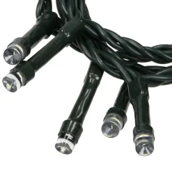 Cluster Lichterkette LED 36m, 480 LEDs Kaltweiß, 8 Leuchtmodi IP44 Innen/Außen-ECD Germany Online