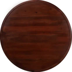 Couchtisch Ø 100x45 cm Braun aus Mangoholz  WOMO-Design-ECD Germany Best