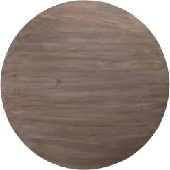 Couchtisch Ø 100x45 cm Braun aus Mangoholz  WOMO-Design-ECD Germany Hot