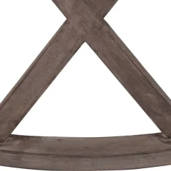 Couchtisch Ø 100x45 cm Braun aus Mangoholz  WOMO-Design-ECD Germany Hot