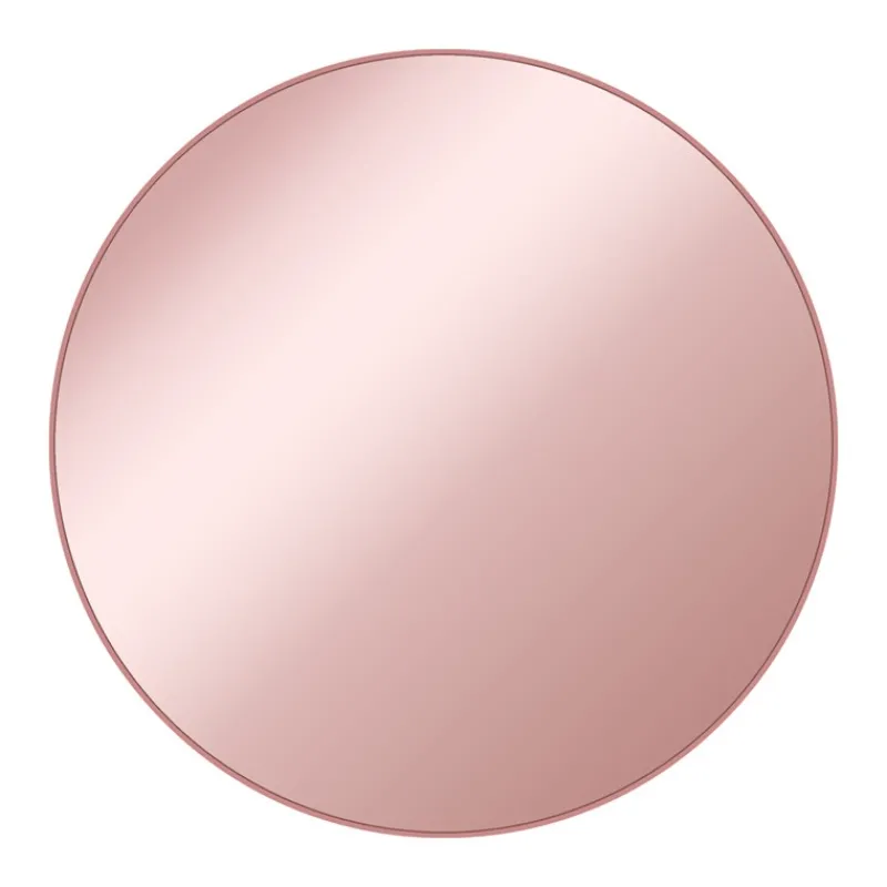 Couchtisch Ø 75x35 cm Kupfer aus Metall und Glas WOMO-Design-ECD Germany