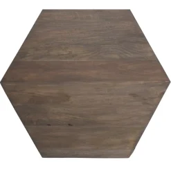 Couchtisch Ø 100x45 cm Natur aus Mangoholz  WOMO-Design-ECD Germany Outlet