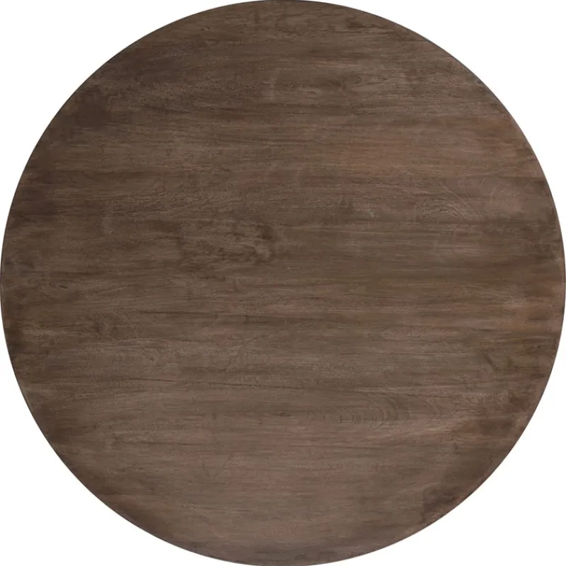 Couchtisch Ø 100x45 cm Natur aus Mangoholz WOMO-Design-ECD Germany