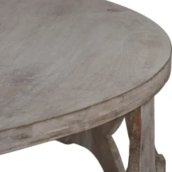 Couchtisch Ø 100x45 cm Natur aus Mangoholz WOMO-Design-ECD Germany New