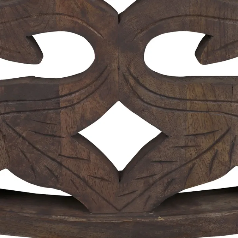 Couchtisch Ø 100x45 cm Natur aus Mangoholz WOMO-Design-ECD Germany Outlet