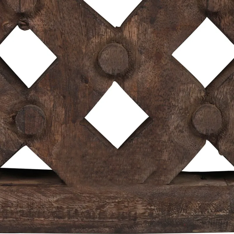 Couchtisch rund Ø 100x45 cm Braun aus Mangoholz WOMO-Design-ECD Germany Discount