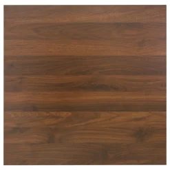 Couchtisch 65x65x40 cm Walnuss/Schwarz ML-Design-ECD Germany Online