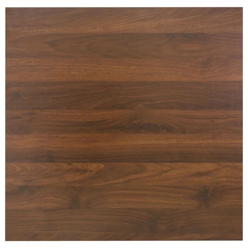 Couchtisch 65x65x40 cm Walnuss/Schwarz ML-Design-ECD Germany Online