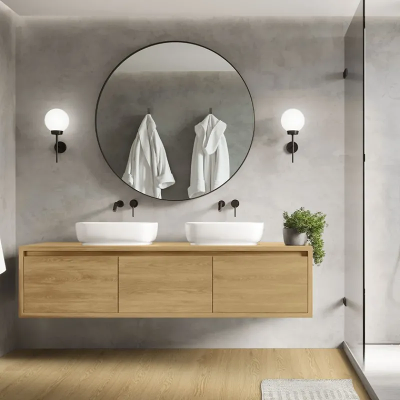 Deluxe PVC Klebevinylboden für 2,23 m² Natur Eiche 2 mm dick ML-Design-ECD Germany Outlet