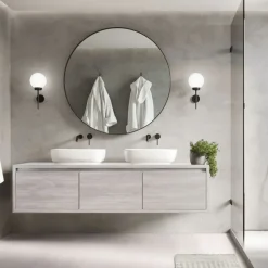 Deluxe PVC Klebevinylboden für 2,23 m² Weiß Eiche 2 mm dick ML-Design-ECD Germany Outlet