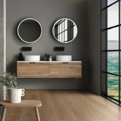 3er Set PVC Vinylboden Bodenbelag 7 Dielen 4,2mm für 1,54m² mit Klick-System Eiche Golden Hour ML-Design-ECD Germany Sale