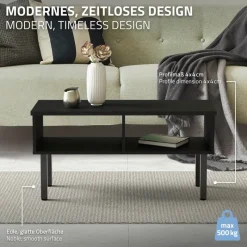 4er Set Tischbeine 30 cm Dunkelgrau Optik Industrial Stahl pulverbeschichtet eckig Profil 4x4cm Höhenverstellbare Möbelfüße 1-4 cm-ECD Germany Online