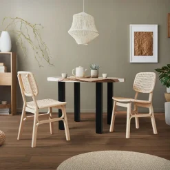 4er Set Tischbeine I-Design 72 cm Schwarz glänzend aus pulverbeschichtetem Stahl eckig Profil 8x8 cm Höhenverstellbare Möbelfüße 1-4cm ML-Design-ECD Germany Discount