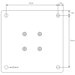 4er Set Tischbeine schräg 72 cm Weiß glänzend aus Stahl eckig Profil 8x8 cm I-Form 96° Neigung ML-Design-ECD Germany Hot