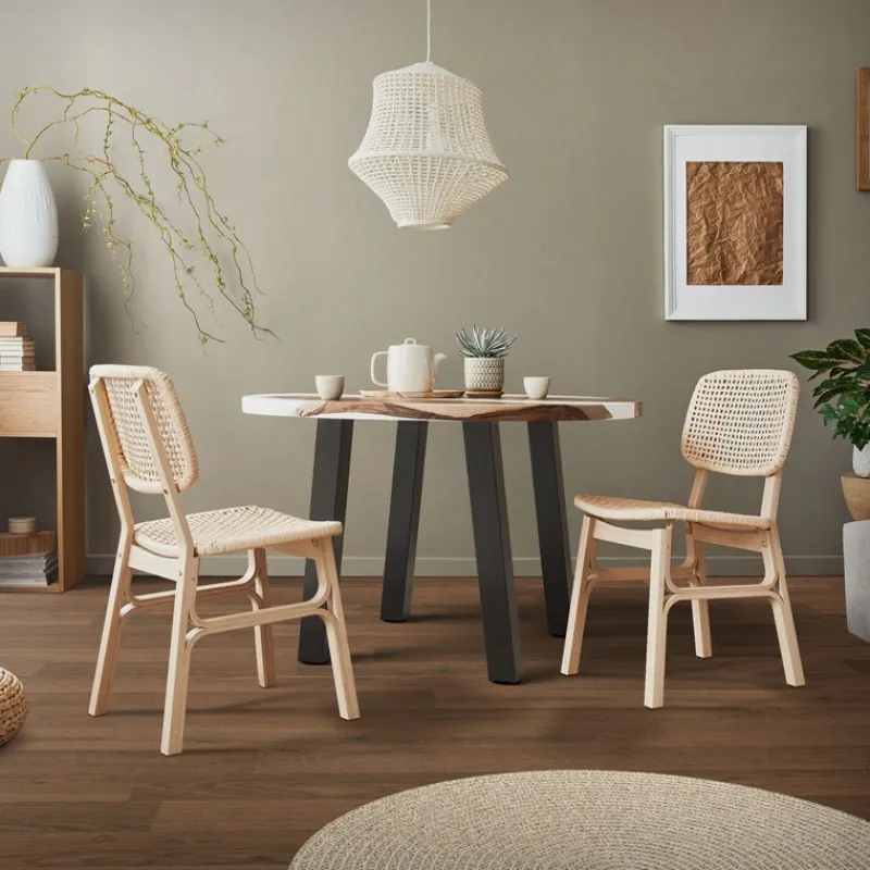 4er Set Tischbeine schräg H72 cm Dunkelgrau Optik Industrial Stahl Profil 8x8 cm I-Form 96° Neigung ML-Design-ECD Germany Online