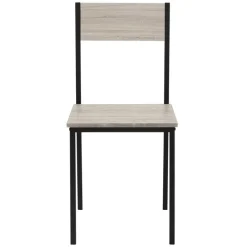 Esszimmergruppe mit Bank 4-Teilig mit Esstisch und Stühlen Sonoma Eiche Stahlgestell ML-Design-ECD Germany Clearance