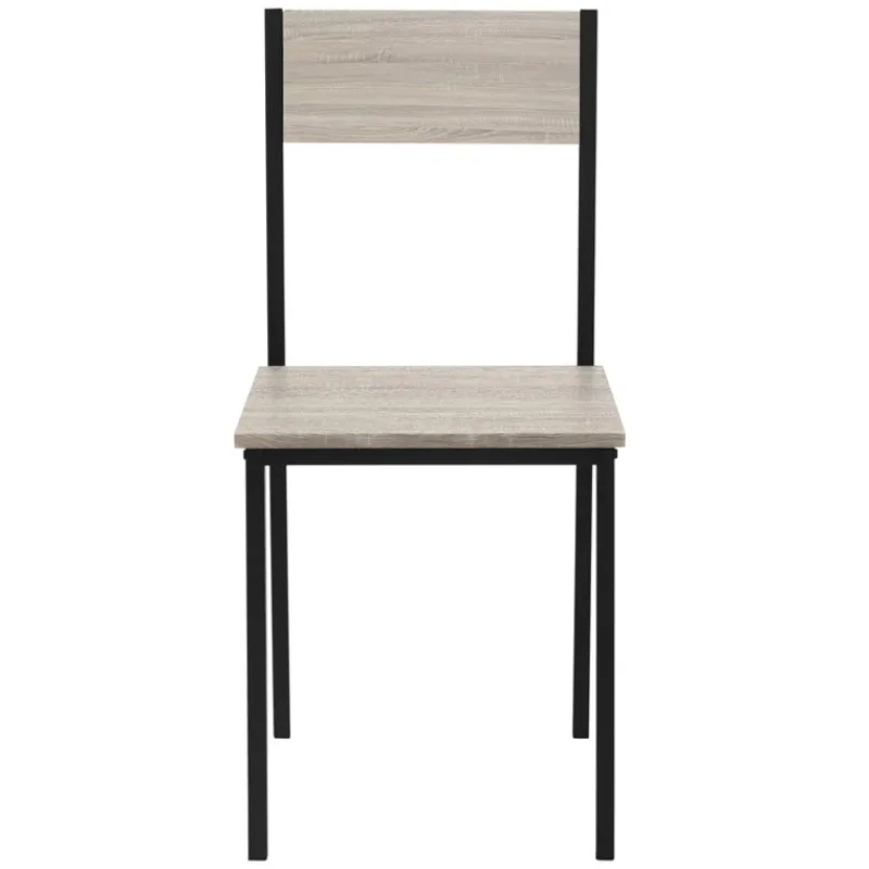 Esszimmergruppe mit Bank 4-Teilig mit Esstisch und Stühlen Sonoma Eiche Stahlgestell ML-Design-ECD Germany Clearance