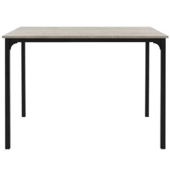 Esszimmergruppe mit Bank 4-Teilig mit Esstisch und Stühlen Sonoma Eiche Stahlgestell ML-Design-ECD Germany Clearance