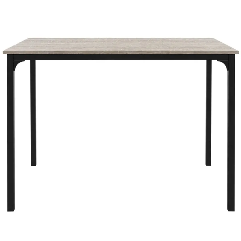 Esszimmergruppe mit Bank 4-Teilig mit Esstisch und Stühlen Sonoma Eiche Stahlgestell ML-Design-ECD Germany Clearance