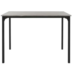 Esszimmergruppe mit Bank 4-Teilig mit Esstisch und Stühlen Eiche Grau Stahlgestell ML-Design-ECD Germany Sale