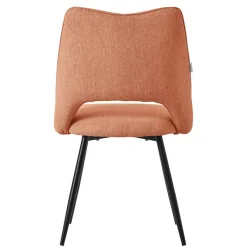 Esszimmerstuhl 6er Set Orange gepolstert inkl. Montagematerial Polsterstuhl Küchenstuhl ML-Design-ECD Germany Online