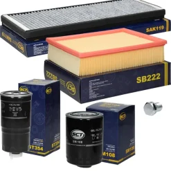Filterset Audi A4 (8D,B5) VW Passat (3B2)-ECD Germany New