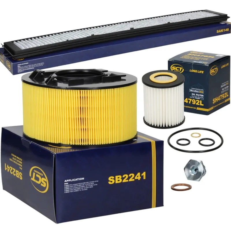 Filterset BMW 3er (E46) Cabriolet Coupe-ECD Germany Outlet