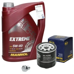 Filterset mit 5L Mannol Extreme 5W-40 VAG-ECD Germany Outlet