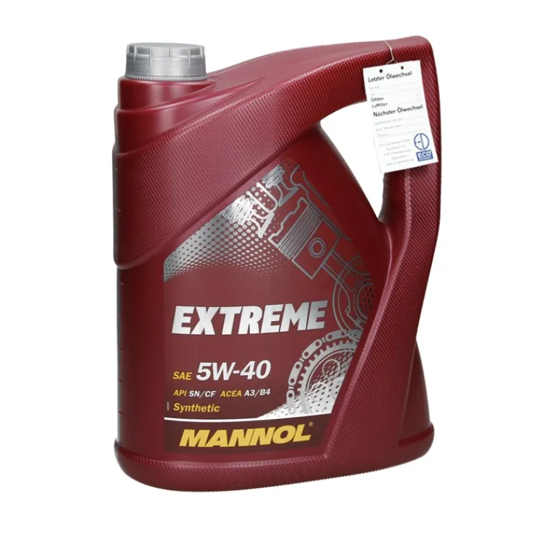 Filterset mit 5L Mannol Extreme 5W-40 VAG-ECD Germany Outlet
